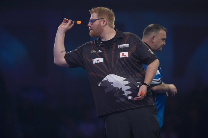 Mark McGeeney PDC World Championships 2020 Round One - Picture Credit Lawrence Lustig/PDC 