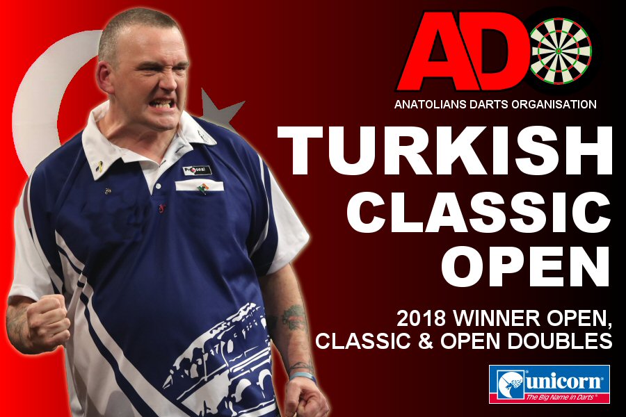 2018 Turkish Open and Classic Winner Mark McGeeney